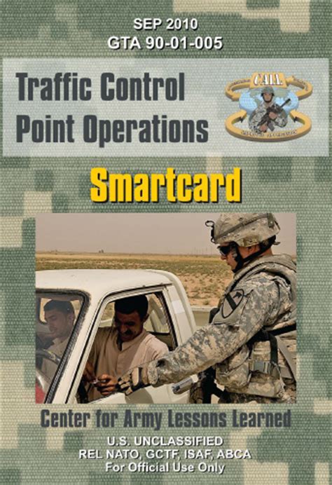 traffic control point smart card|army traffic control checkpoint.